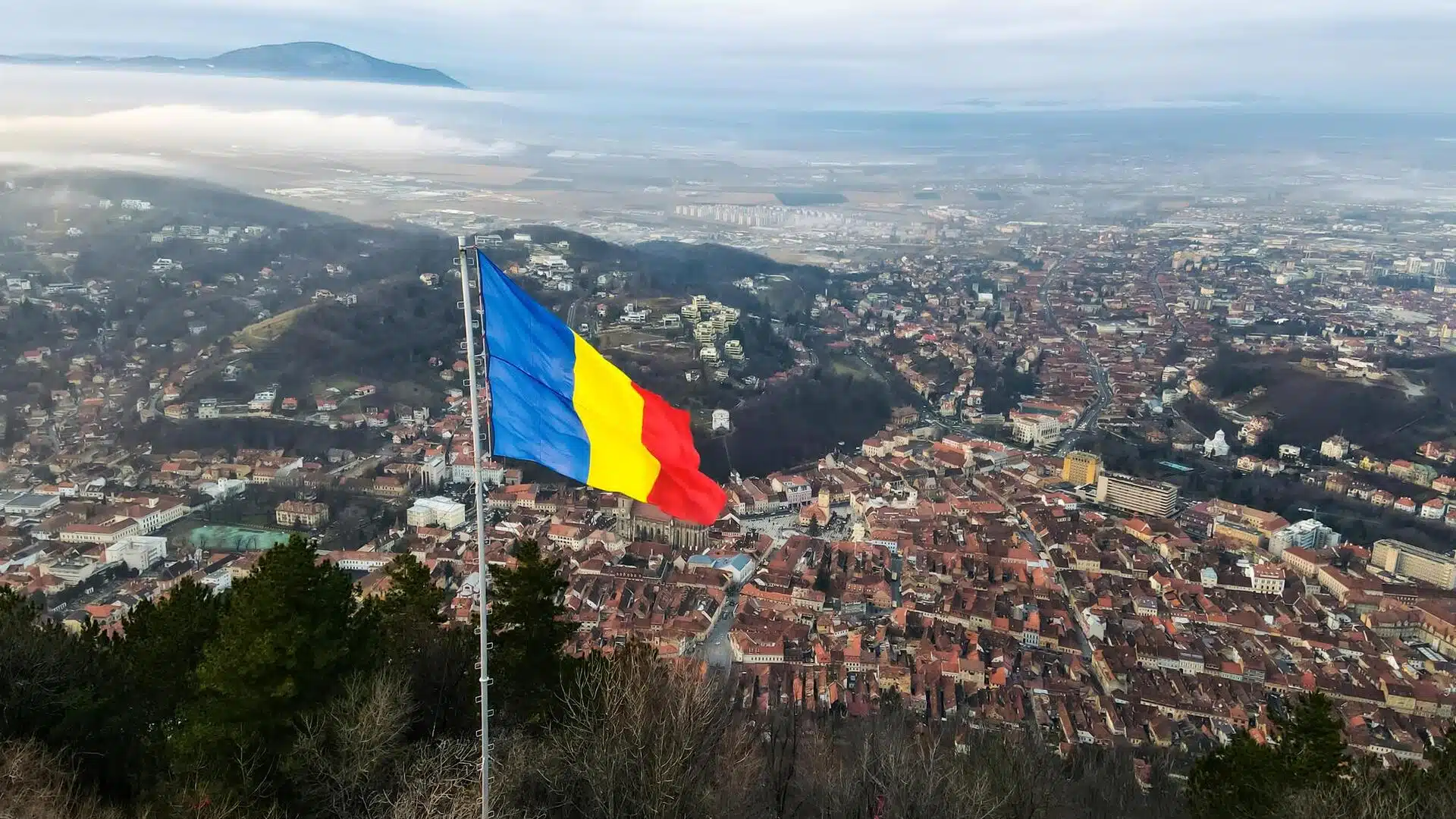 drapeau roumanie